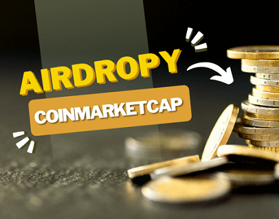Airdropy na Coinmarketcap