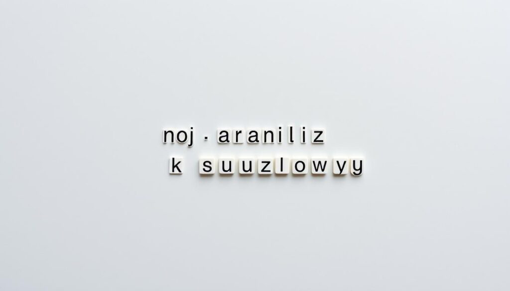 analiza słów kluczowych