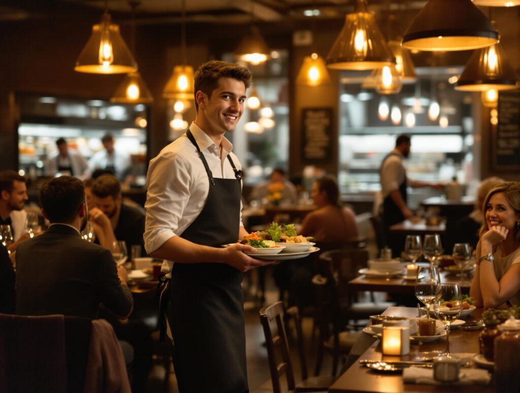 Ile zarabia kelner w restauracji i co na to wpływa?
