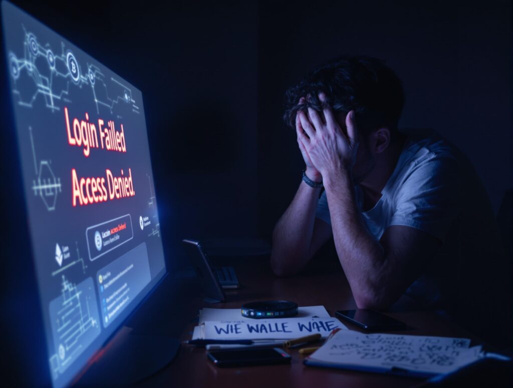 Co zrobić w przypadku utraty dostępu do portfela kryptowalut?