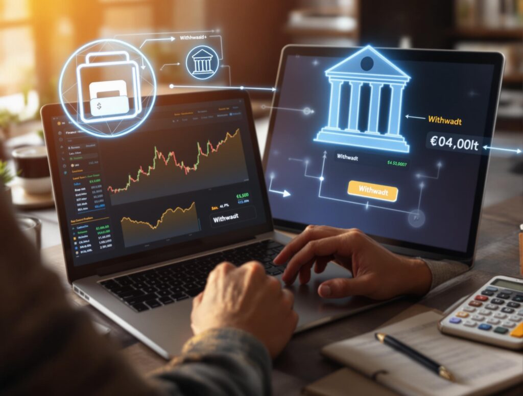 Jak wypłacić kryptowaluty na konto bankowe krok po kroku