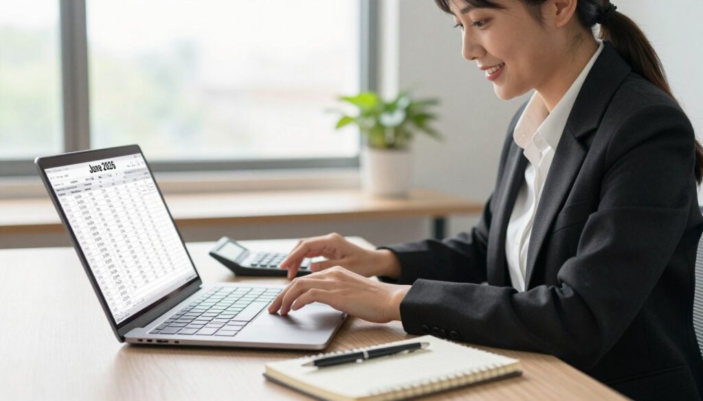 obliczenia czasu pracy czerwiec 2026