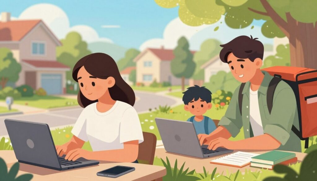 praca online vs offline dla nastolatków praca online vs offline dla nastolatków