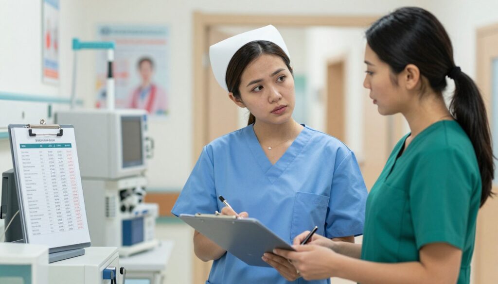 różnice wynagrodzeń pielęgniarek i położnych