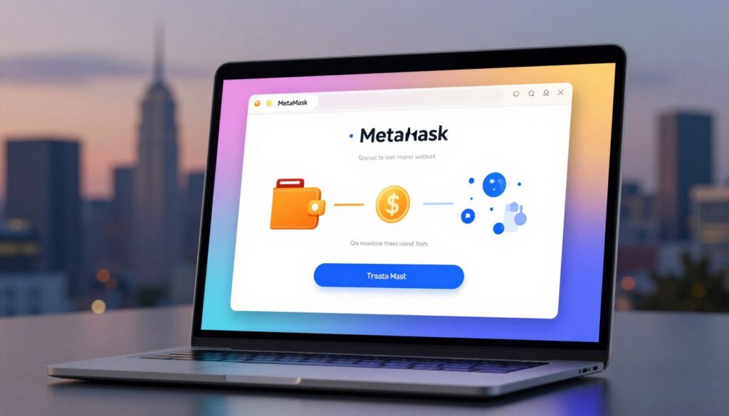 MetaMask wallet transaction process